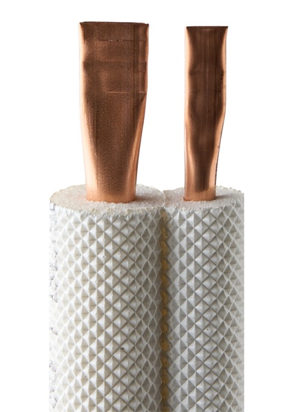Couronne tube CU 1/4-1/2 isolé PE blanc 03m 03TIB1412